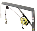 Western Mule Fold-A-Way Bumper Crane - CSR System - Confined Space Rescue